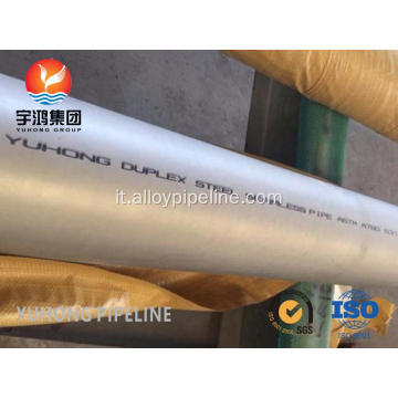 Tubo senza saldatura duplex ASTM A790 S31803 in acciaio inossidabile
